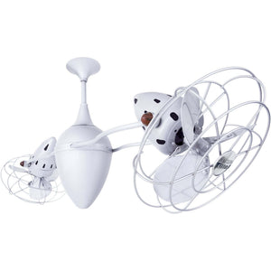Ar Ruthiane Dual Rotational Ceiling Fan - Metal Blades - Image 8
