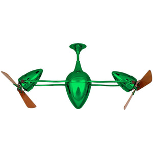 Ar Ruthiane Dual Rotational Ceiling Fan - Wood Blades - Image 19