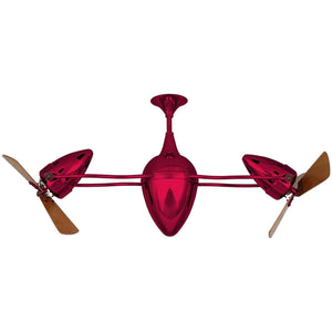 Ar Ruthiane Dual Rotational Ceiling Fan - Wood Blades - Image 15