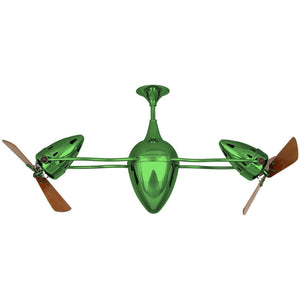 Ar Ruthiane Dual Rotational Ceiling Fan - Wood Blades - Image 12