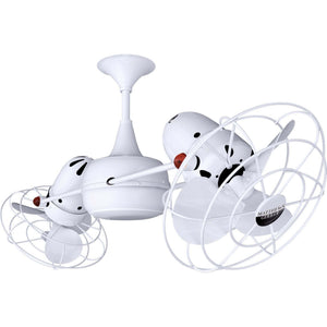 Duplo Dinamico Dual Ceiling Fan - Metal Blades - Image 9