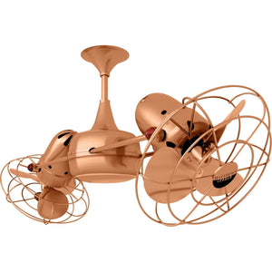 Duplo Dinamico Dual Ceiling Fan - Metal Blades - Image 19