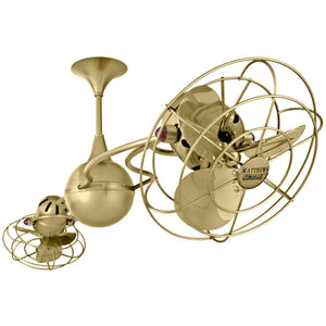 Italo Ventania Rotational Dual Ceiling Fan - Metal Blades - Image 12