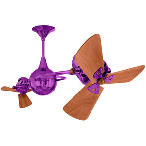 Italo Ventania Rotational Dual Ceiling Fan - Wood Blades - Image 19
