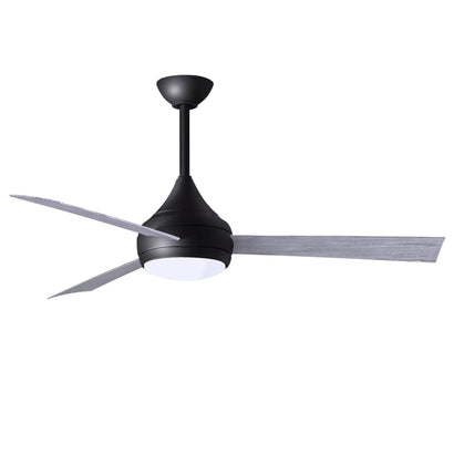 Donaire Ceiling Fan - Matte Black / Barnwood
