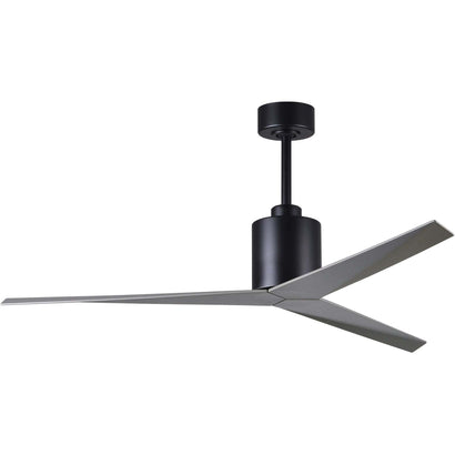 Eliza Paddle Fan - Matte Black / Brushed Nickel