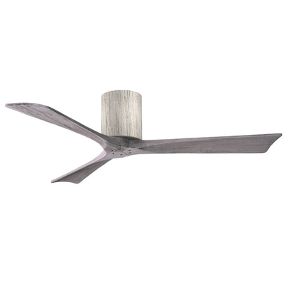 Irene 3 Blade Hugger Ceiling Fan / No Light - 52" / Barnwood / Barnwood Tone