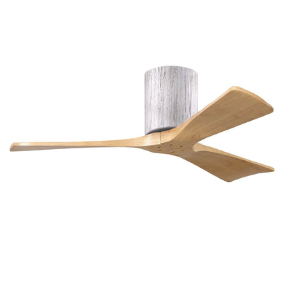 Irene 3 Blade Hugger Ceiling Fan / No Light - 42" / Barnwood / Light Maple