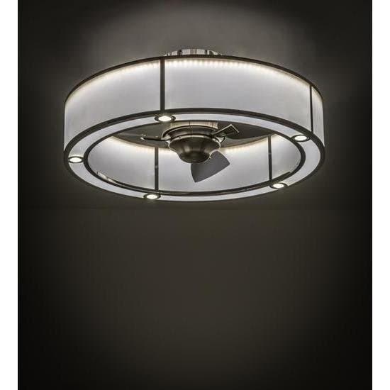 Meyda Tiffany 36"W Smythe Craftsman Chandel-Air Ceiling Fan - 165941 - Image 1