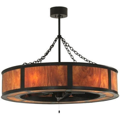 Meyda Tiffany 44"W Smythe Craftsman Chandel-Air Ceiling Fan - 141870