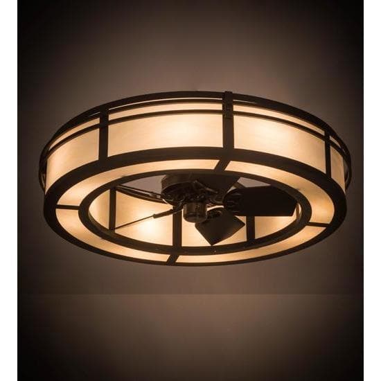 Meyda Tiffany 45"W Sargent Chandel-Air Ceiling Fan - 181177 - Image 1