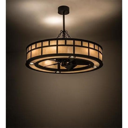Meyda Tiffany 45"W "T" Mission Chandel-Air Ceiling Fan - 174574