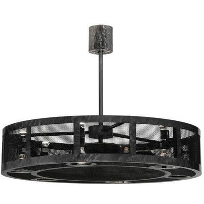 Meyda Tiffany 48"W Paloma Golpe Chandel-Air Ceiling Fan - 142148