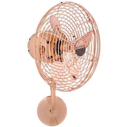 Michelle Parede Wall Fan - Polished Copper