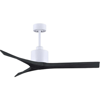Mollywood Ceiling Fan - 52"" / Matte White / Matte Black