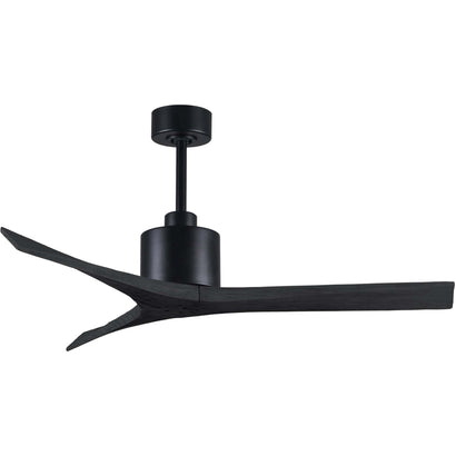 Mollywood Ceiling Fan - 52"" / Matte Black / Matte Black