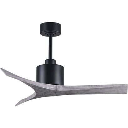 Mollywood Ceiling Fan - 42"" / Matte Black / Barnwood Tone
