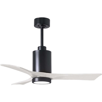 Patricia 3 Blade Ceiling Fan - 42" / Matte Black / Matte White