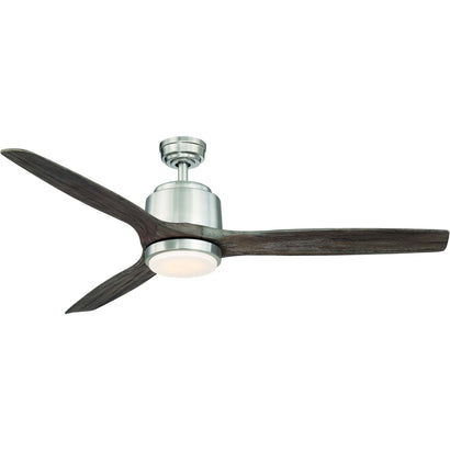Reya 56" Nickel Ceiling Fan - Nickel