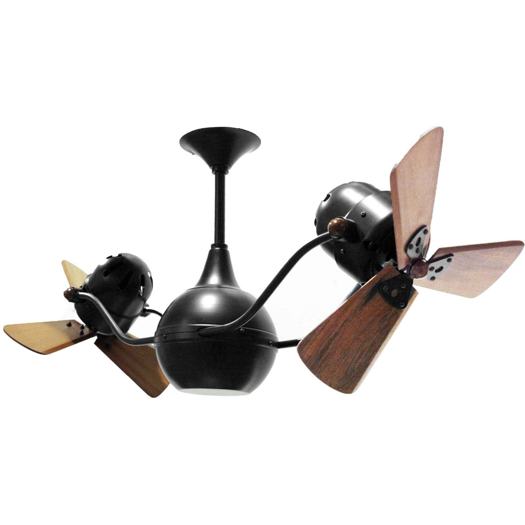 Vent Bettina Dual Ceiling Fan - Wood Blades - Image 1