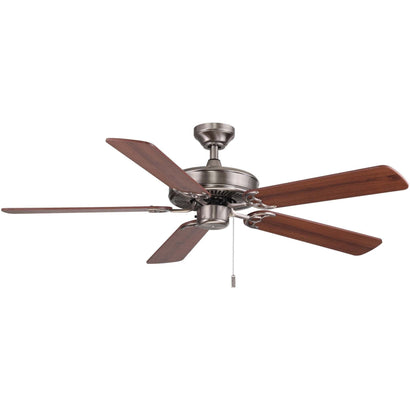 Wind River Dalton Nickel 52" Ceiling Fan - Nickel